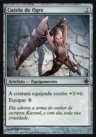 Cutelo de Ogre / Ogre's Cleaver - Magic: The Gathering - MoxLand