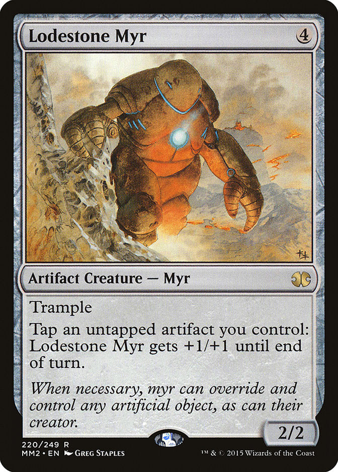 Myr de Magnetita / Lodestone Myr - Magic: The Gathering - MoxLand