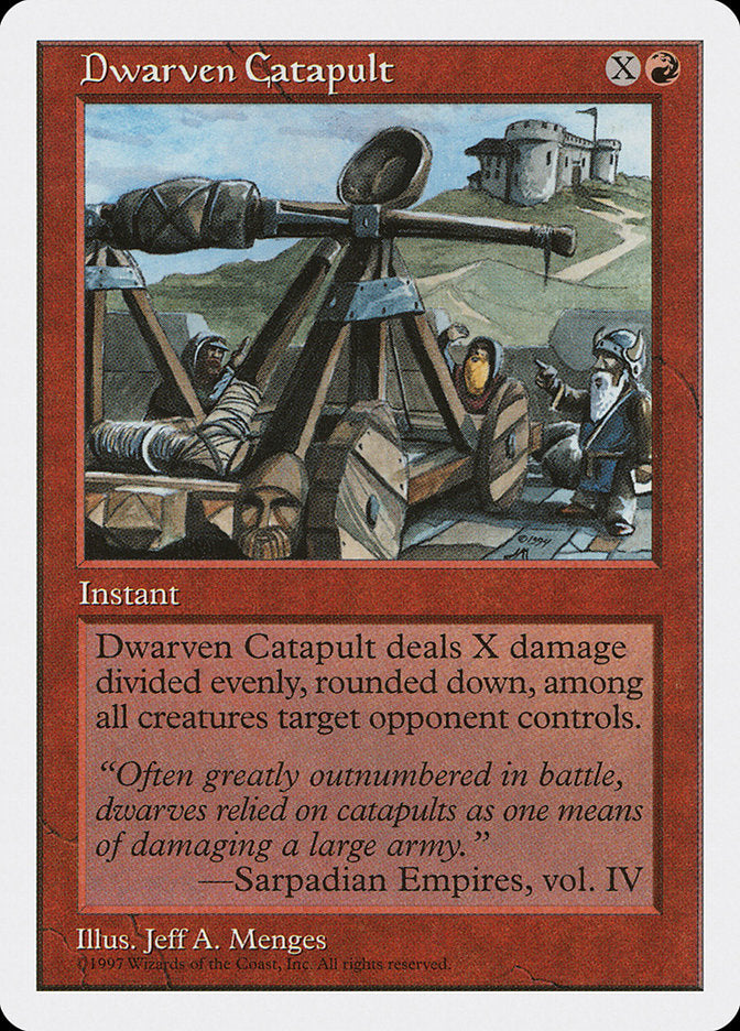 Catapulta dos Anões / Dwarven Catapult - Magic: The Gathering - MoxLand