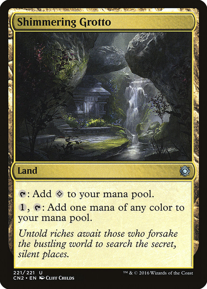 Gruta Cintilante / Shimmering Grotto - Magic: The Gathering - MoxLand