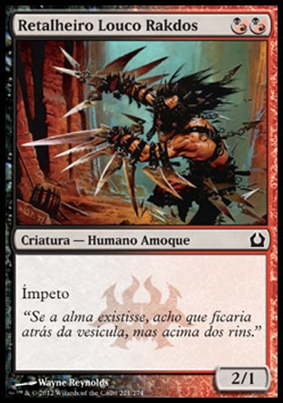 Retalheiro Louco Rakdos / Rakdos Shred-Freak - Magic: The Gathering - MoxLand