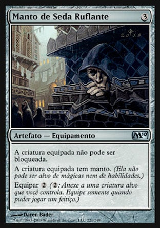 Manto de Seda Ruflante / Whispersilk Cloak - Magic: The Gathering - MoxLand