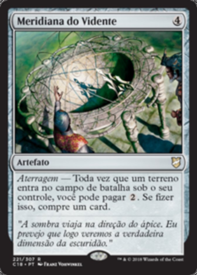 Meridiana do Vidente / Seer's Sundial - Magic: The Gathering - MoxLand