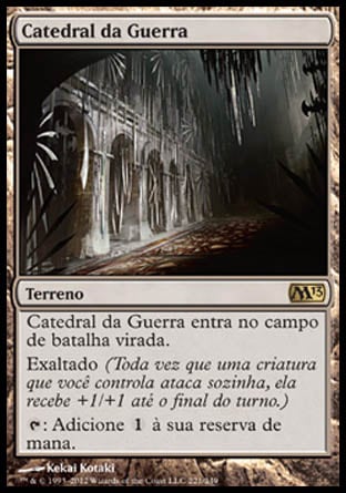 Catedral da Guerra / Cathedral of War - Magic: The Gathering - MoxLand