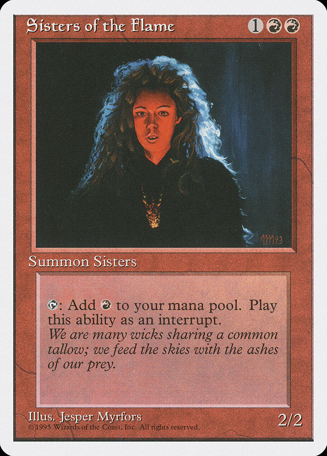 Irmãs da Chama / Sisters of the Flame - Magic: The Gathering - MoxLand