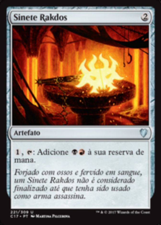 Sinete Rakdos / Rakdos Signet - Magic: The Gathering - MoxLand