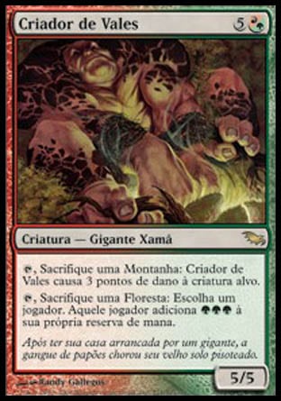 Criador de Vales / Valleymaker - Magic: The Gathering - MoxLand