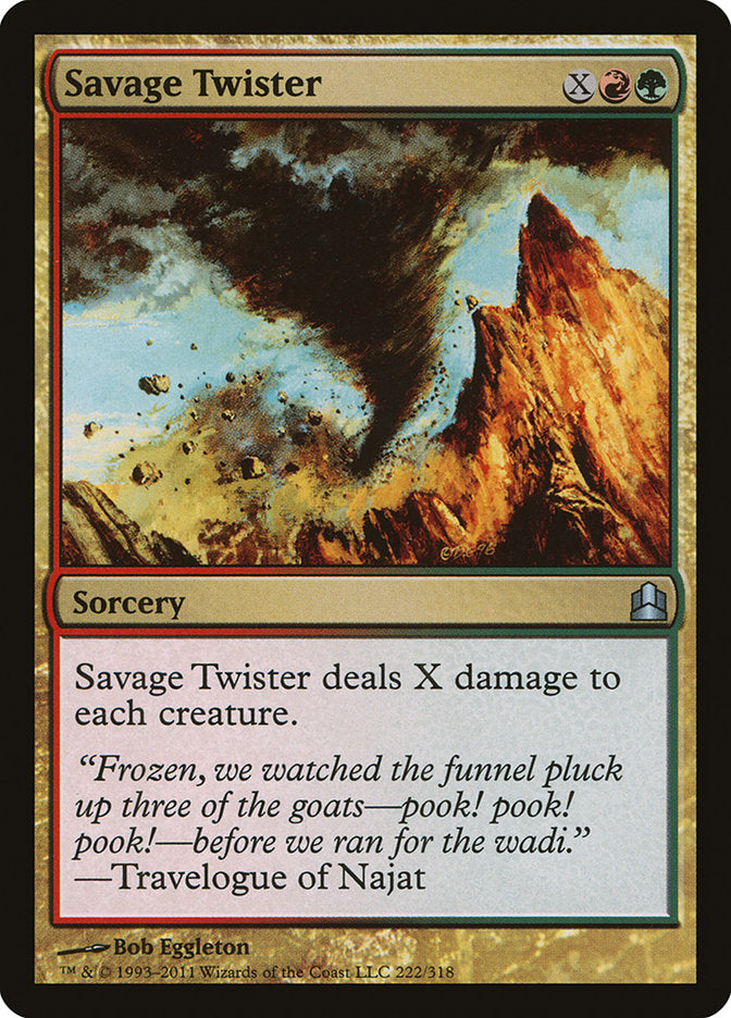 Tornado Selvagem / Savage Twister - Magic: The Gathering - MoxLand