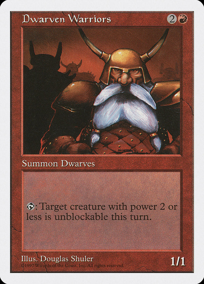 Anões Guerreiros / Dwarven Warriors - Magic: The Gathering - MoxLand