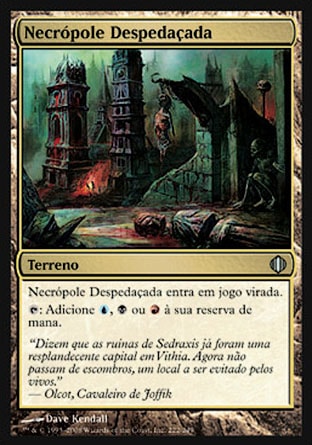 Necrópole Despedaçada / Crumbling Necropolis - Magic: The Gathering - MoxLand