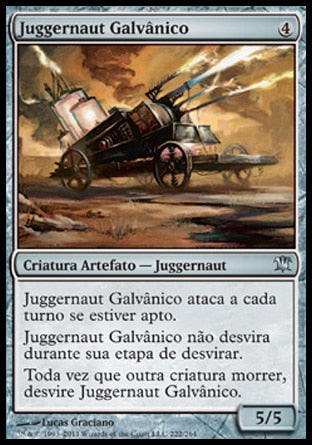 Juggernaut Galvânico / Galvanic Juggernaut - Magic: The Gathering - MoxLand