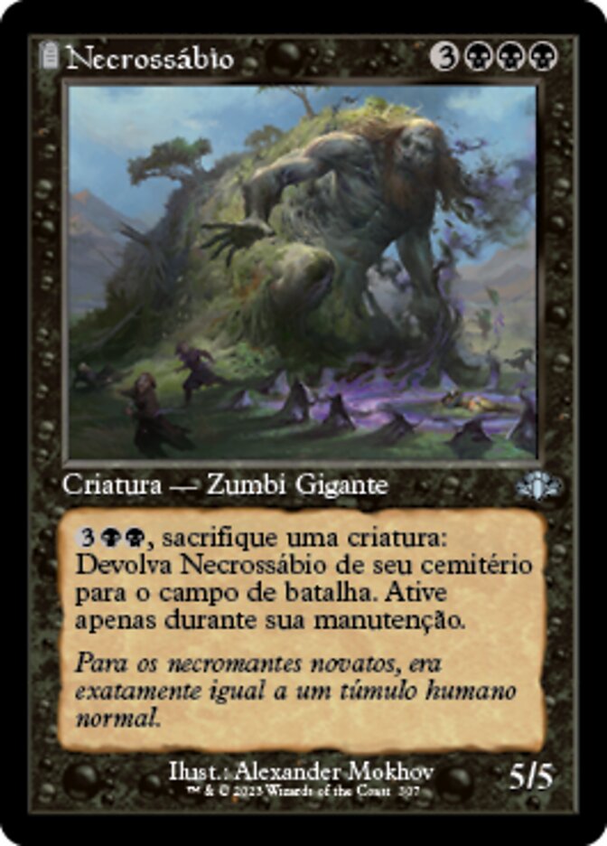 Necrossábio / Necrosavant - Magic: The Gathering - MoxLand