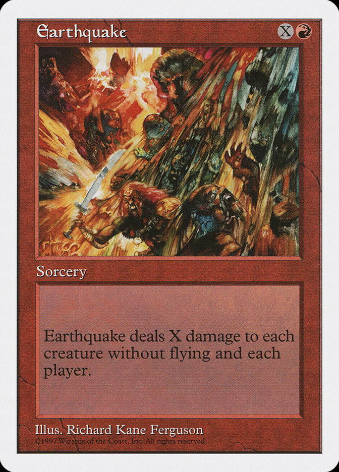 Terremoto / Earthquake - Magic: The Gathering - MoxLand