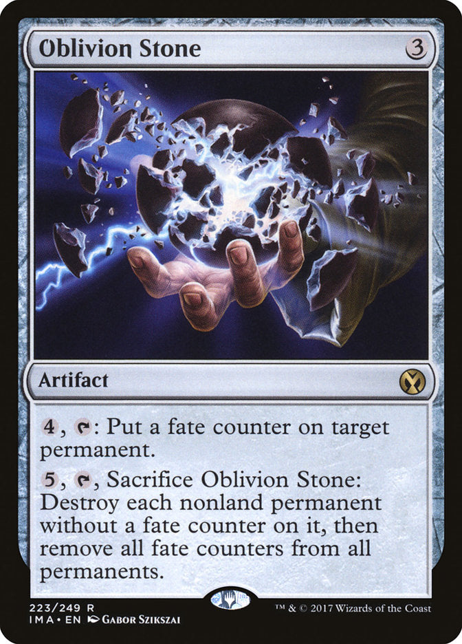 Pedra do Oblívio / Oblivion Stone - Magic: The Gathering - MoxLand