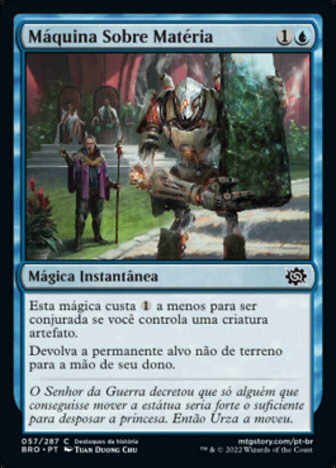 Máquina Sobre Matéria / Machine Over Matter - Magic: The Gathering - MoxLand