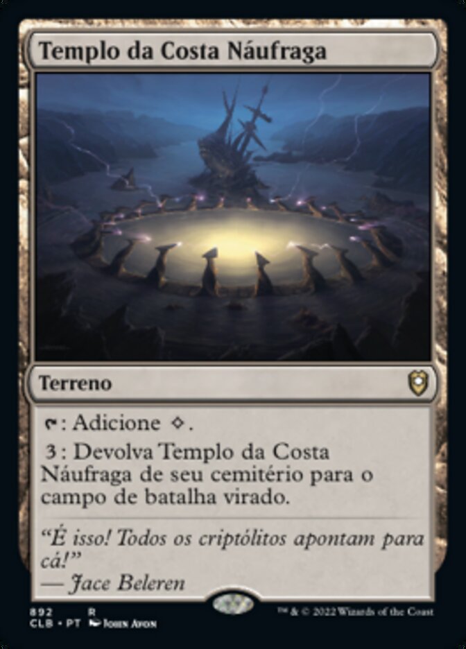 Templo da Costa Náufraga / Drownyard Temple - Magic: The Gathering - MoxLand