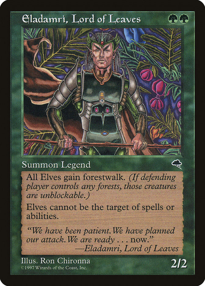 Eladamri, Senhor das Folhas / Eladamri, Lord of Leaves - Magic: The Gathering - MoxLand