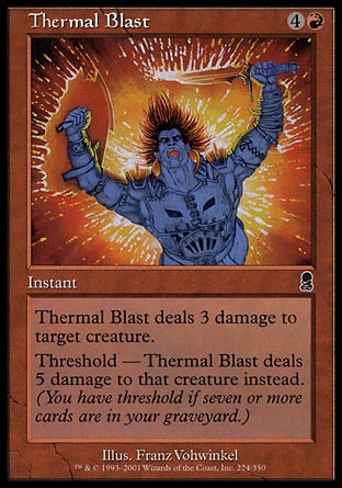 Explosão Termal / Thermal Blast - Magic: The Gathering - MoxLand