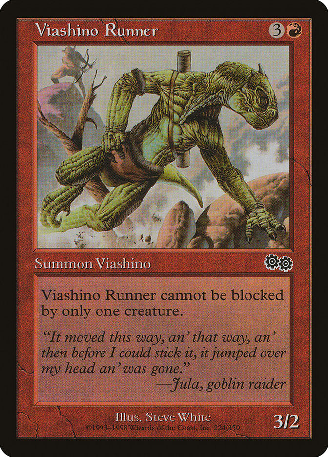 Velocista Viashino / Viashino Runner - Magic: The Gathering - MoxLand