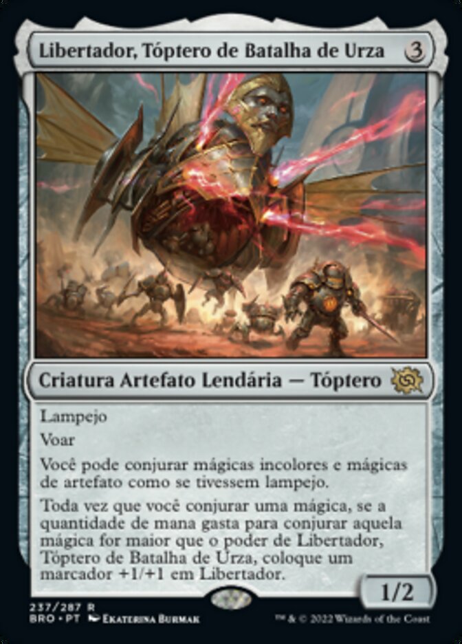 Libertador, Tóptero de Batalha de Urza / Liberator, Urza's Battlethopter - Magic: The Gathering - MoxLand