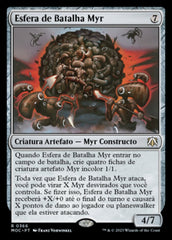 Esfera de Batalha Myr / Myr Battlesphere - Magic: The Gathering - MoxLand