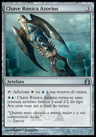 Chave Rúnica Azorius / Azorius Keyrune - Magic: The Gathering - MoxLand