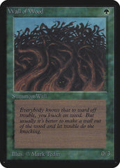 Barreira de Madeira / Wall of Wood - Magic: The Gathering - MoxLand