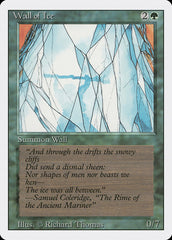 Barreira de Gelo / Wall of Ice - Magic: The Gathering - MoxLand