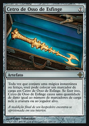 Cetro de Osso de Esfinge / Sphinx-Bone Wand - Magic: The Gathering - MoxLand