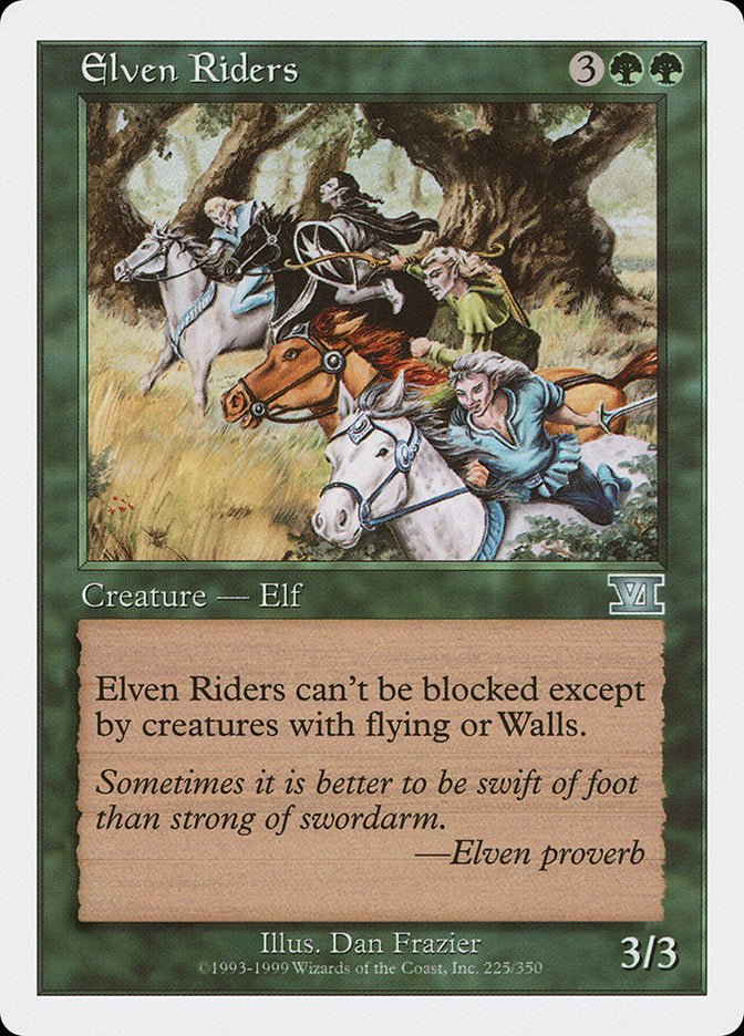 Ginetes Élficos / Elven Riders - Magic: The Gathering - MoxLand