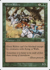 Ginetes Élficos / Elven Riders - Magic: The Gathering - MoxLand