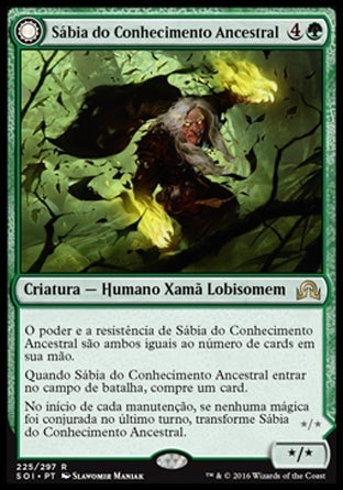 Sábia do Conhecimento Ancestral / Sage of Ancient Lore - Magic: The Gathering - MoxLand