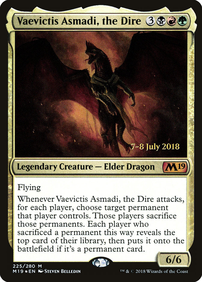 Vaevictis Asmadi, o Macabro / Vaevictis Asmadi, the Dire - Magic: The Gathering - MoxLand