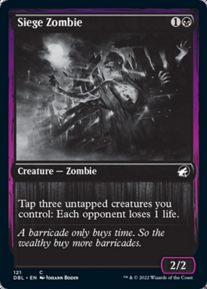 Zumbi de Cerco / Siege Zombie - Magic: The Gathering - MoxLand