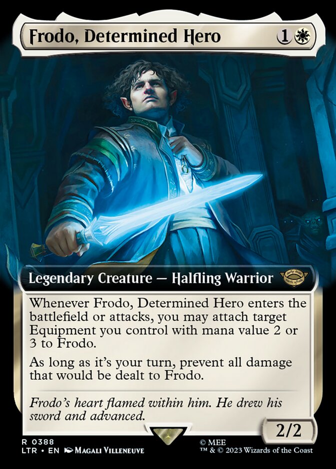 Frodo, Herói Determinado / Frodo, Determined Hero - Magic: The Gathering - MoxLand