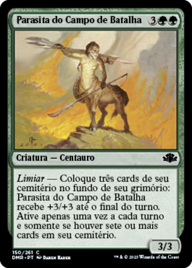 Parasita do Campo de Batalha / Battlefield Scrounger - Magic: The Gathering - MoxLand