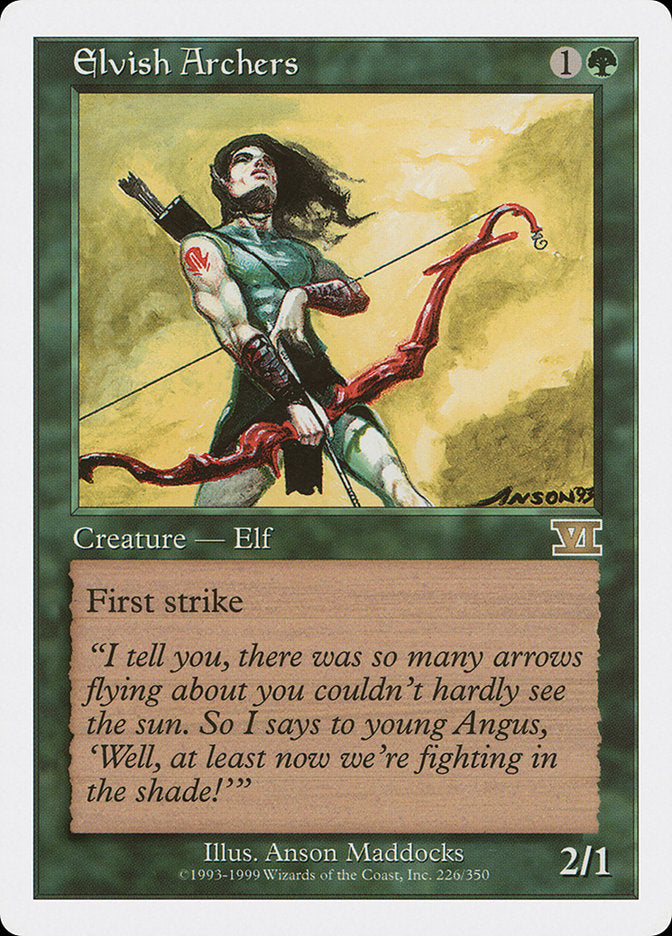 Arqueiros Élficos / Elvish Archers - Magic: The Gathering - MoxLand