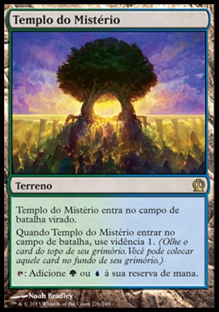 Templo do Mistério / Temple of Mystery - Magic: The Gathering - MoxLand