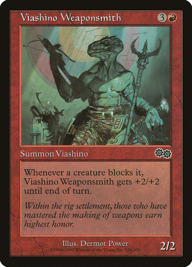 Armeiro Viashino / Viashino Weaponsmith - Magic: The Gathering - MoxLand