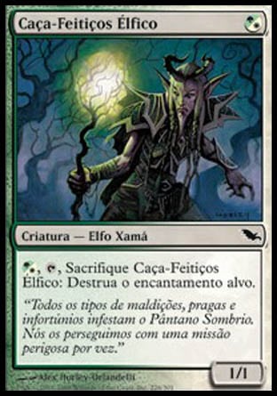 Caça-Feitiços Élfico / Elvish Hexhunter - Magic: The Gathering - MoxLand