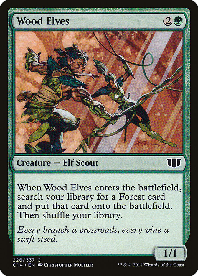 Elfos da Floresta / Wood Elves - Magic: The Gathering - MoxLand