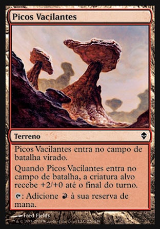 Picos Vacilantes / Teetering Peaks - Magic: The Gathering - MoxLand