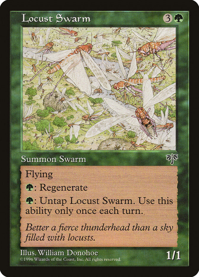 Enxame de Gafanhotos / Locust Swarm - Magic: The Gathering - MoxLand