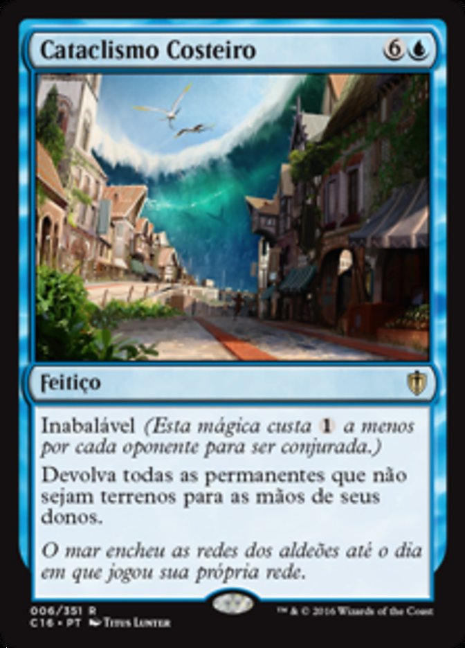 Cataclismo Costeiro / Coastal Breach - Magic: The Gathering - MoxLand