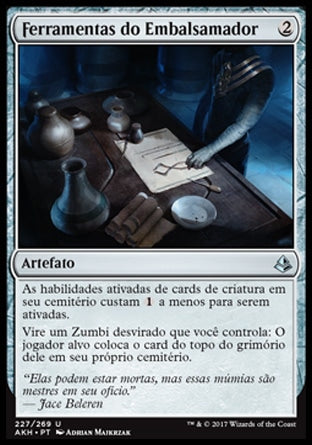 Ferramentas do Embalsamador / Embalmer's Tools - Magic: The Gathering - MoxLand