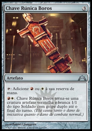 Chave Rúnica Boros / Boros Keyrune - Magic: The Gathering - MoxLand