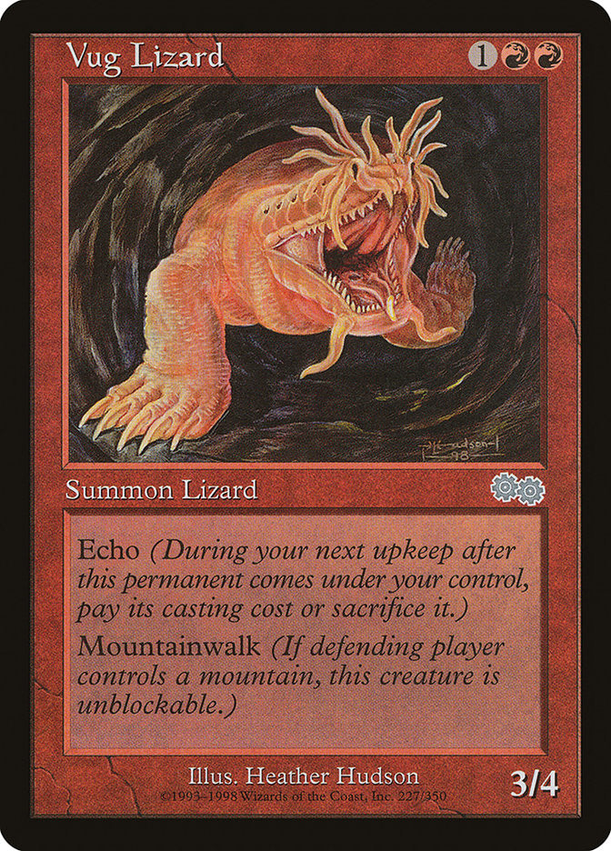 Lagarto da Fenda / Vug Lizard - Magic: The Gathering - MoxLand