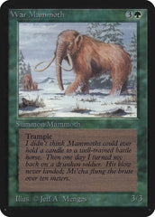 Mamute de Guerra / War Mammoth - Magic: The Gathering - MoxLand