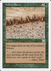 Terra Alqueivada / Fallow Earth - Magic: The Gathering - MoxLand