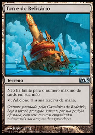 Torre do Relicário / Reliquary Tower - Magic: The Gathering - MoxLand